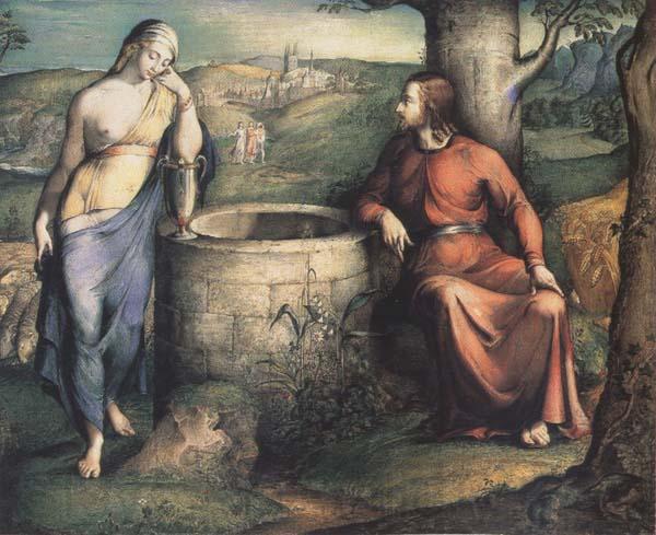 George Richmond Christ and the Woman of Samaria